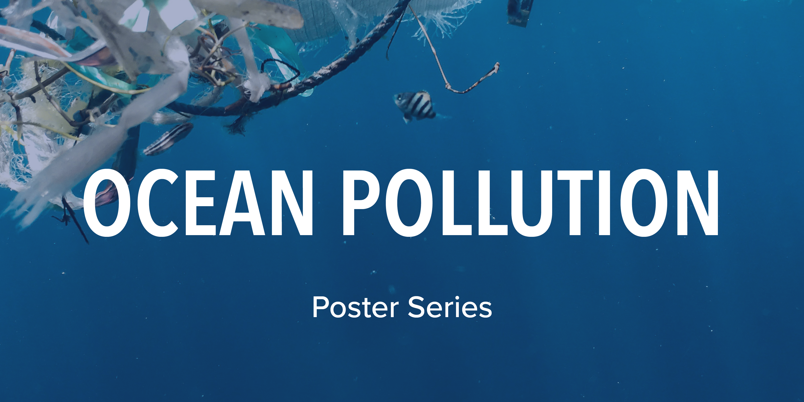 Ocean Pollution Poster Series Photo